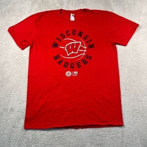 Gildan Wisconsin Badgers Basketball Big 10 Tournament 2020 Tee T-shirt‎ Adult L